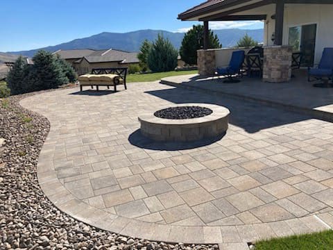 Backyard patio built by concrete contractors reno nv property owners use for outdoor living spaces